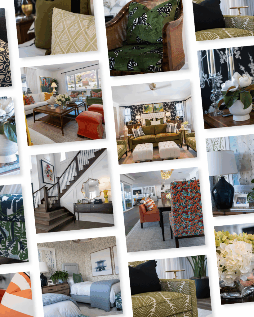 Curated Instagram feed layout with cohesive images and consistent visual branding