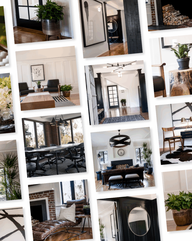 Curated Instagram feed layout with cohesive images and consistent visual branding