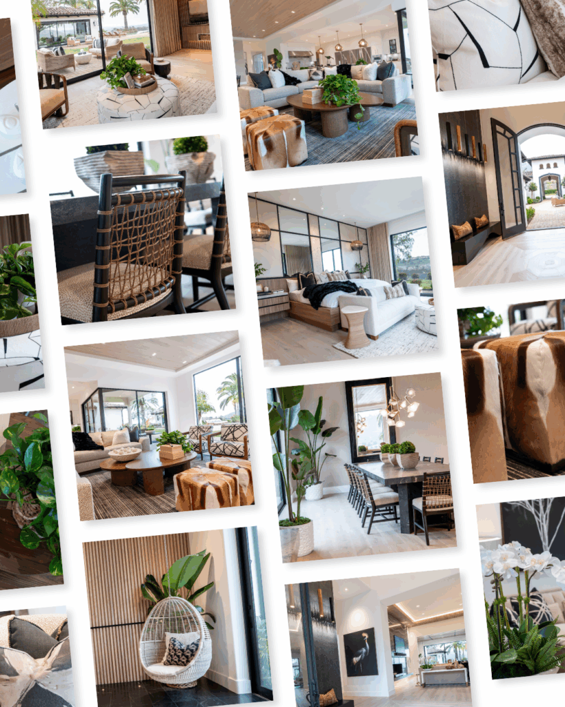 Curated Instagram feed layout with cohesive images and consistent visual branding